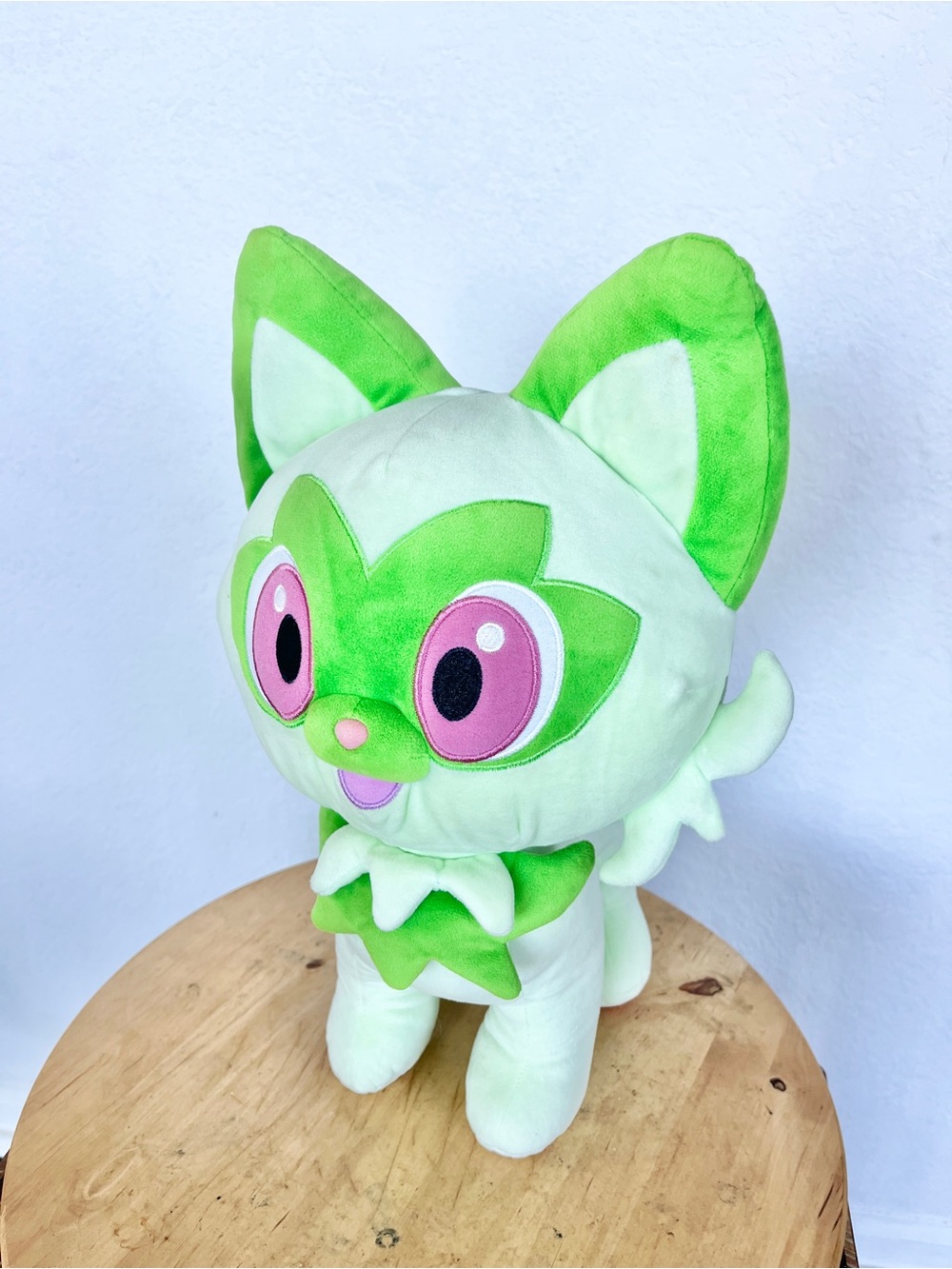 Build A Bear Pokemon Sprigatito 15” Plush Grass Cat Stuffed Animal Toy BAB